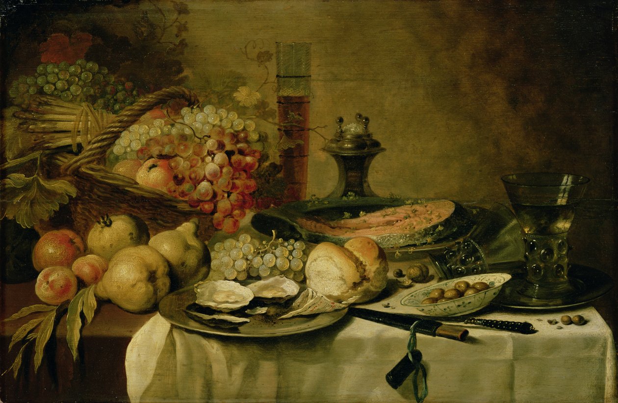 Fortfarande liv av Pieter Claesz