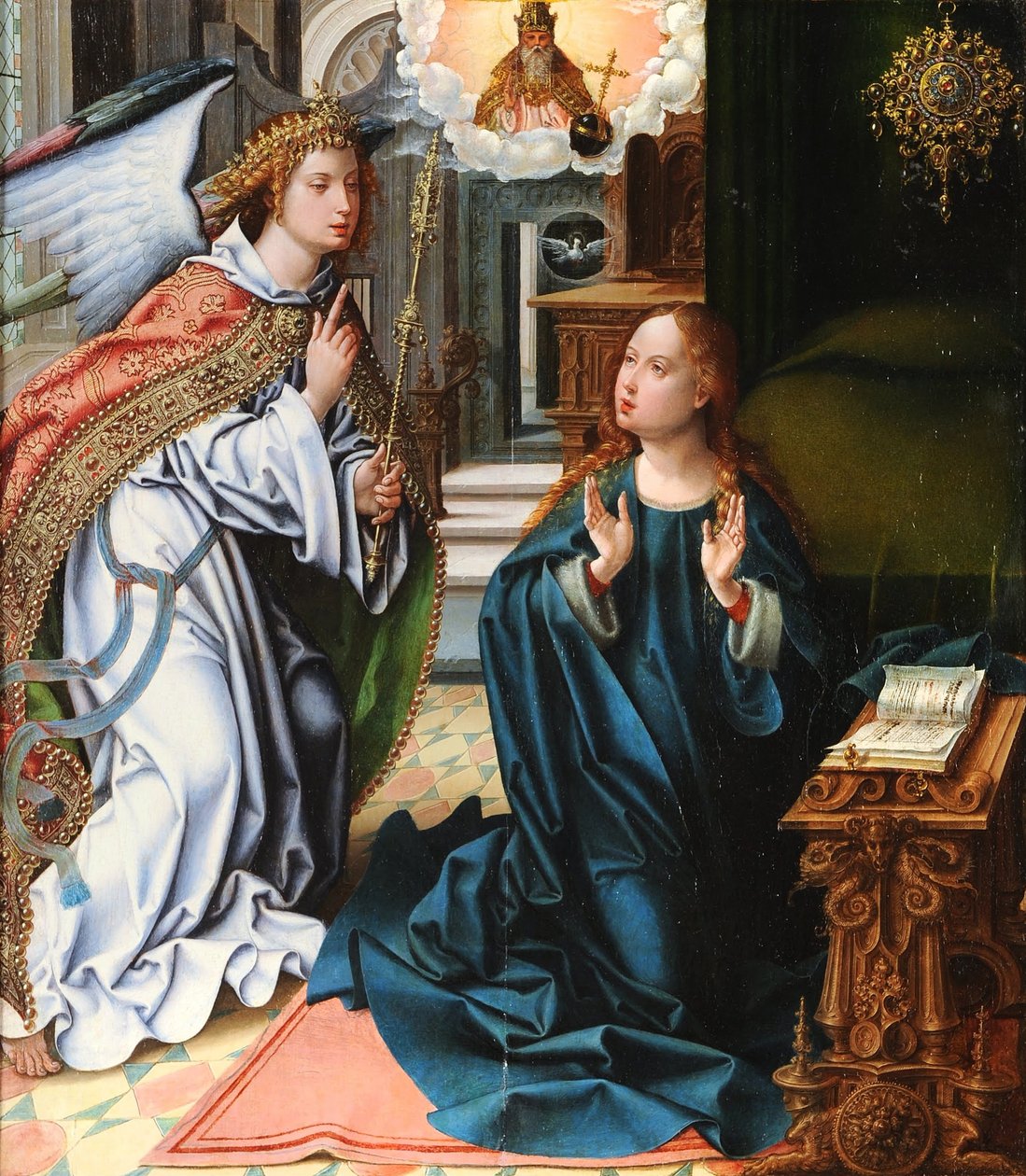 The Annuntiation av Pieter Coecke van Aelst