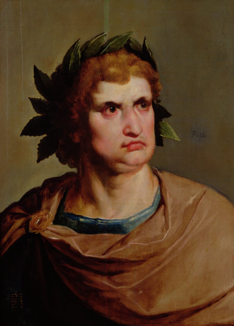 Romersk kejsare, möjligen Nero (37-68) c.1625-30 av Pieter Fransz de Grebber