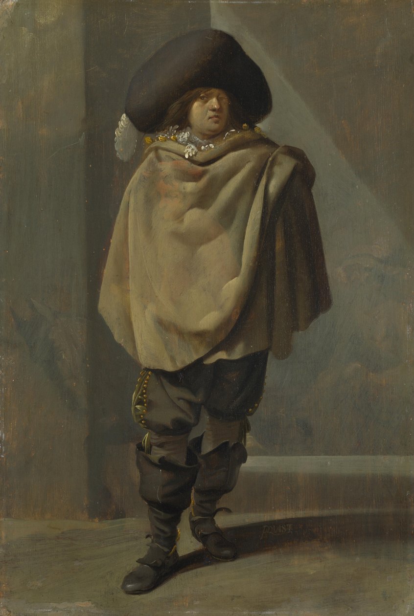 En stående man av Pieter Jansz. Quast