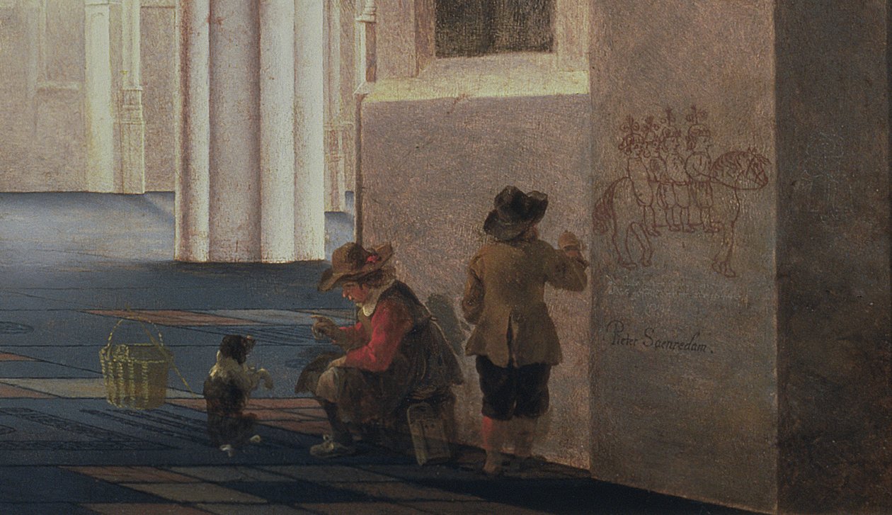 Det inre av Buurkerk i Utrecht, 1644 av Pieter Janszoon Saenredam