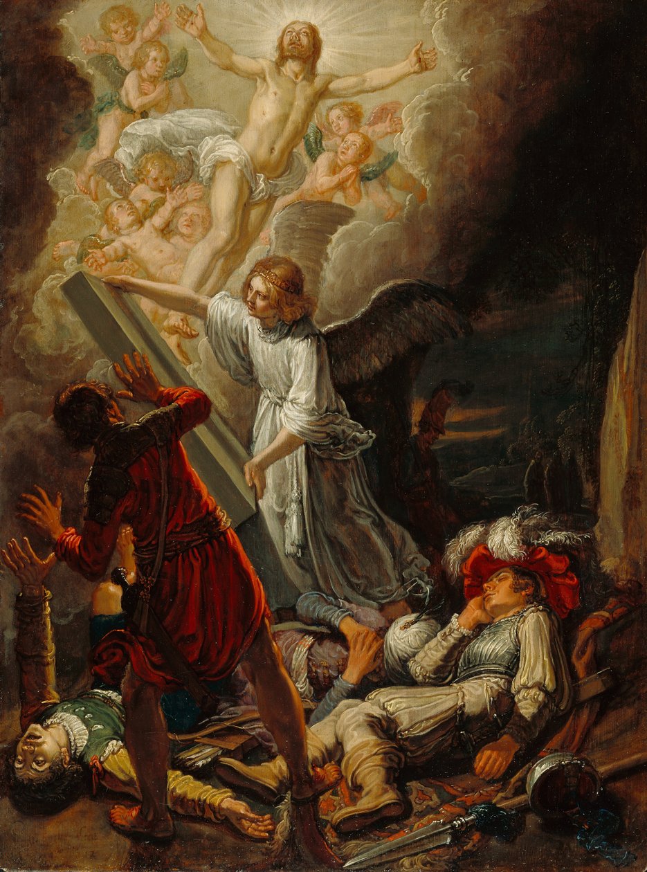 The Resurrection av Pieter Lastman
