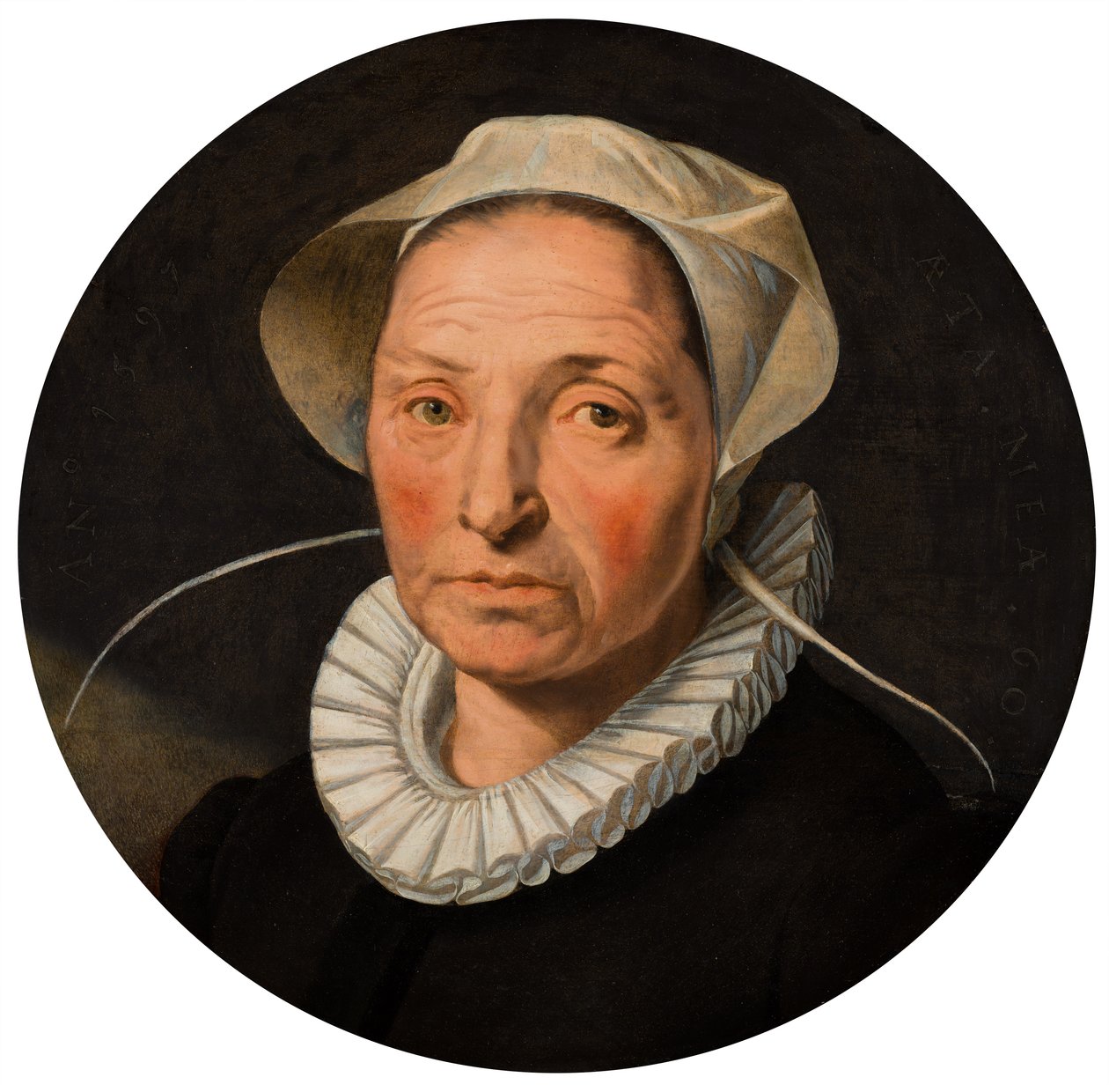 Porträtt av en kvinna av Pieter Pietersz the Elder
