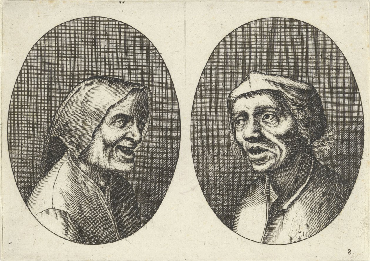 Gode ​​Geurtjen och Kribbighe Babbe, 1612-1702 av Pieter The Elder after Brueghel