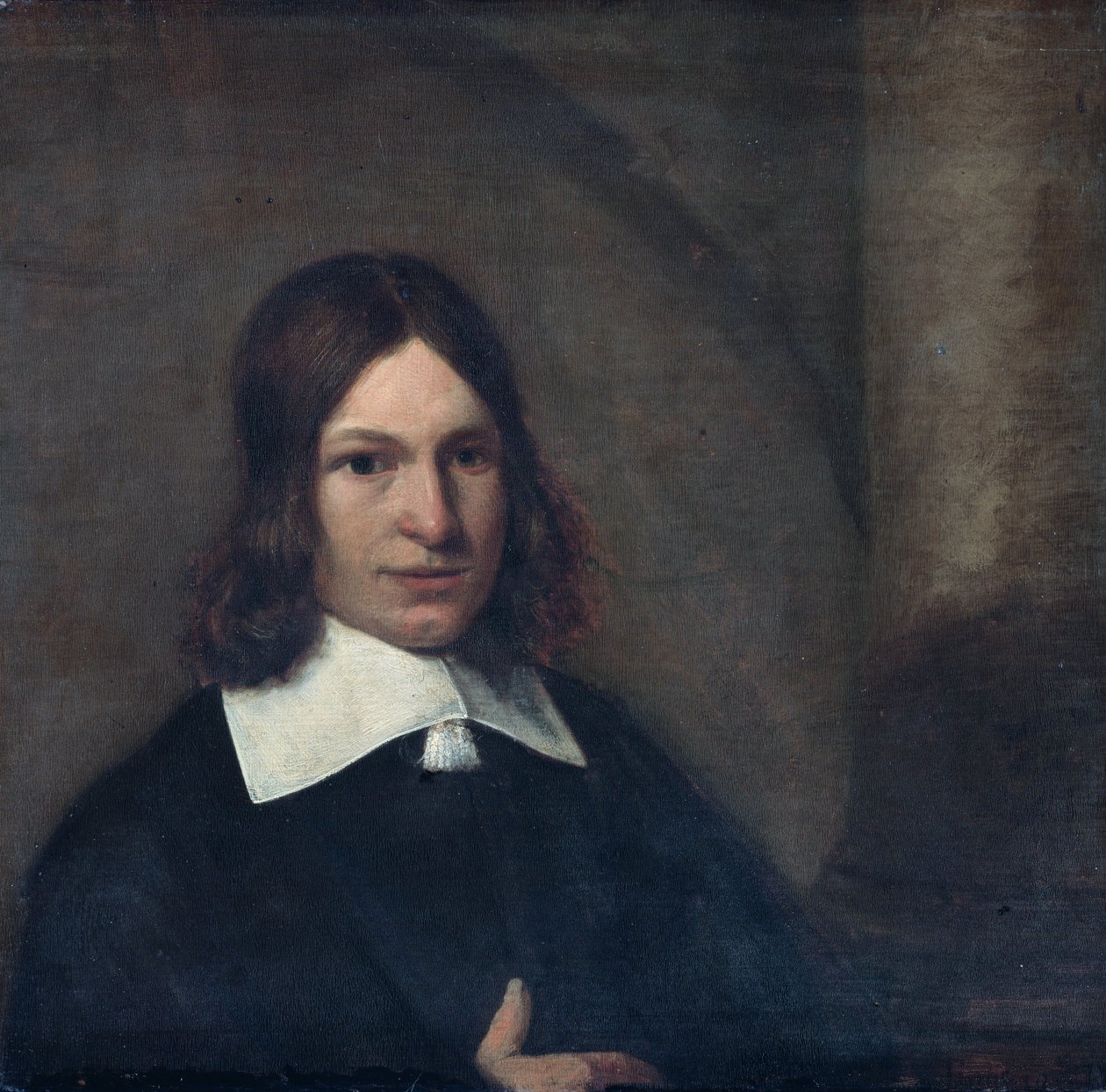 Porträtt av en 19-årig man, möjligen ett självporträtt av Pieter de Hooch
