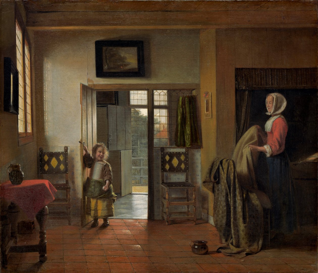 Sovrummet av Pieter de Hooch