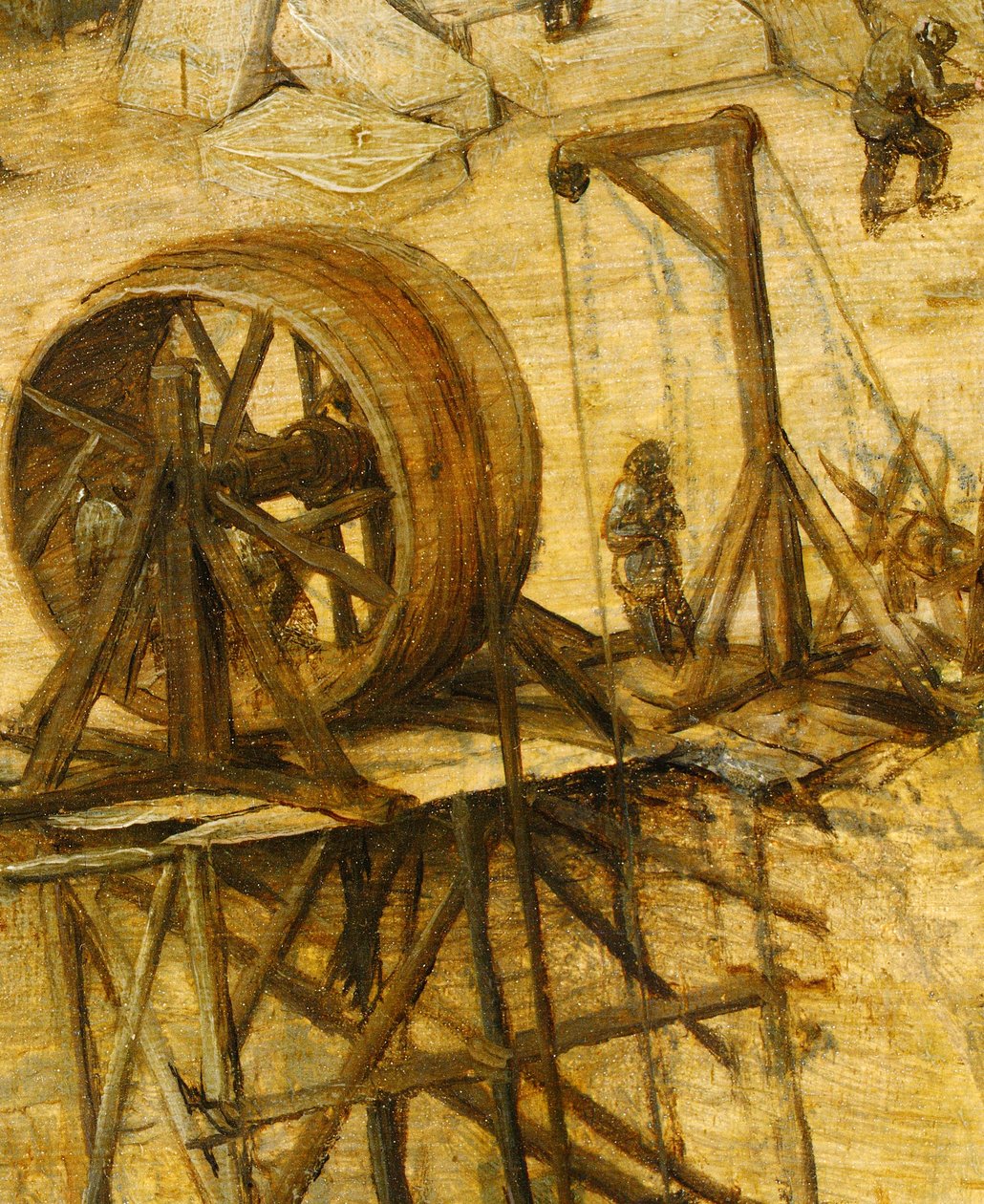 Krandetalj från Babels torn, 1563 av Pieter Bruegel the Elder