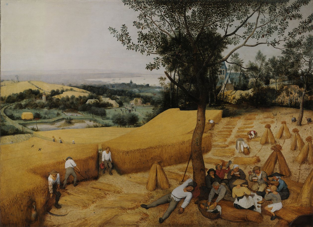 Skördarna av Pieter Bruegel the Elder