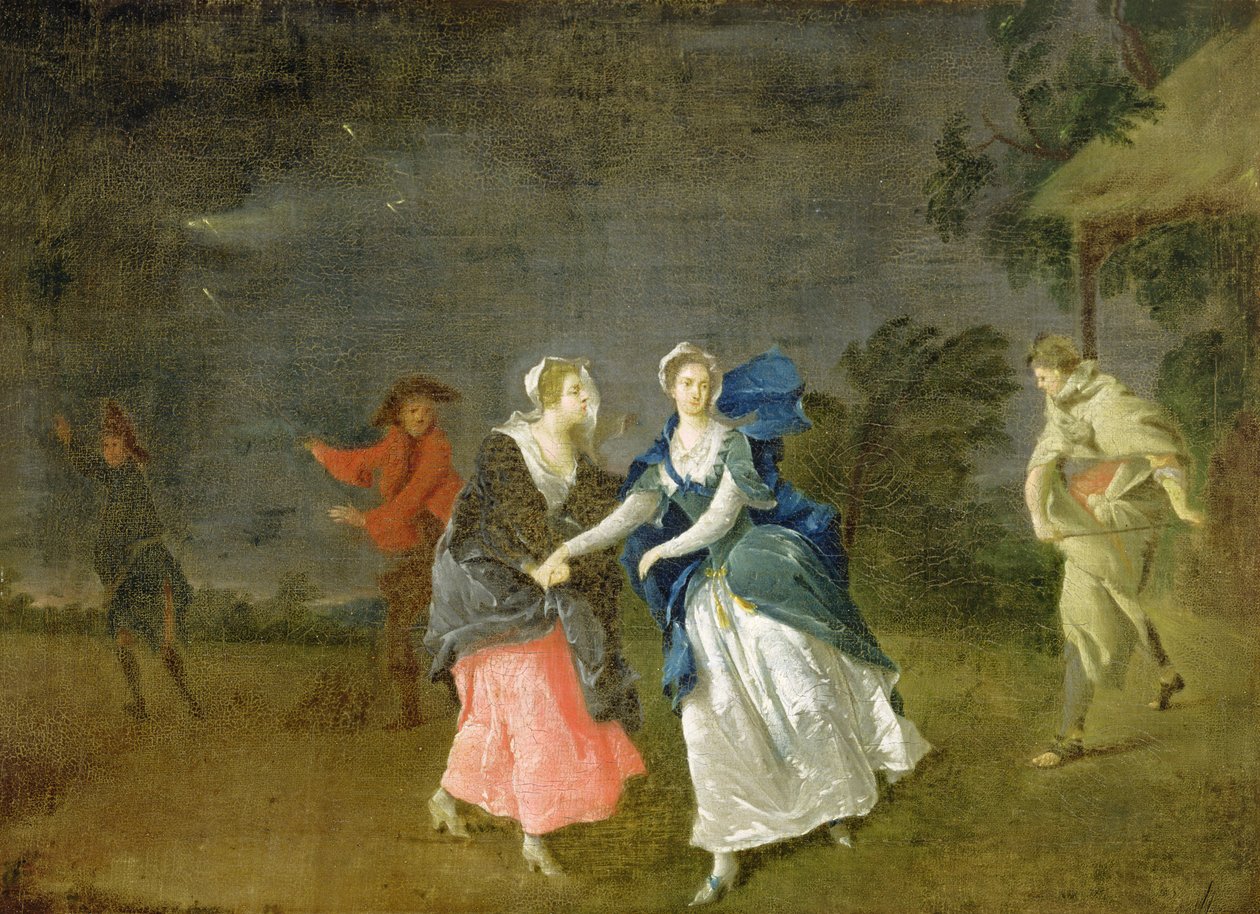 Fru Cibber som Cordelia, c.1755 av Pieter van Bleeck