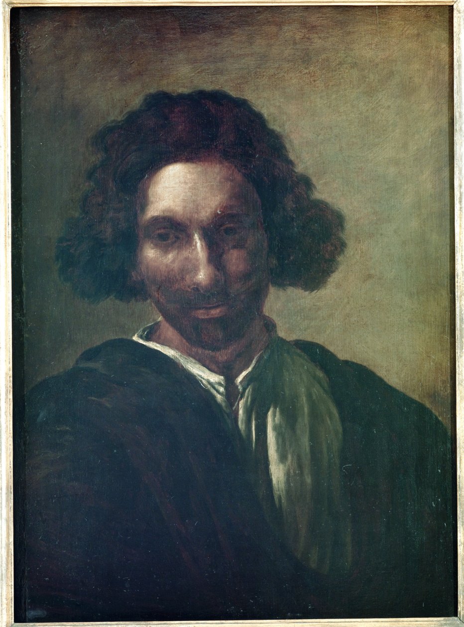 Självporträtt, ca 1630-35 av Pieter van Laer