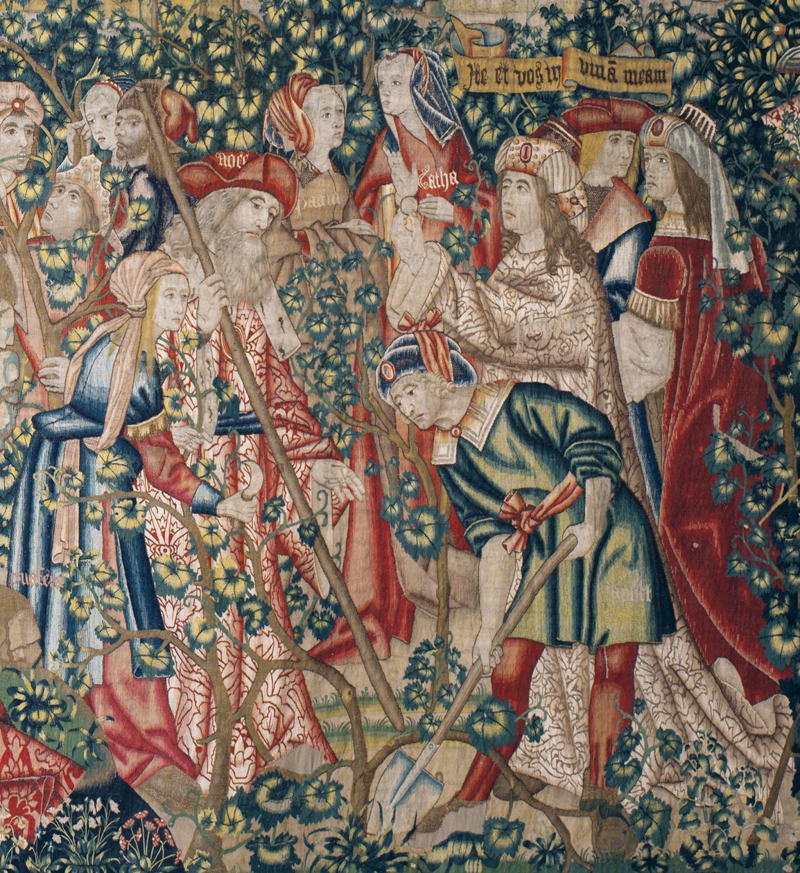 Liknelsen om arbetarna i vingården, ca 1500 (gobeläng) av Pieter (studio of) Coecke van Aelst