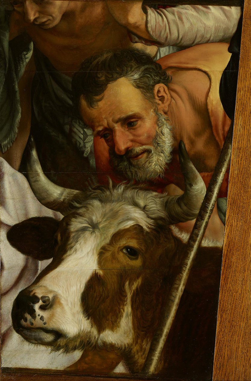 Herdarnas tillbedjan (utdrag) av Pieter Aertsen