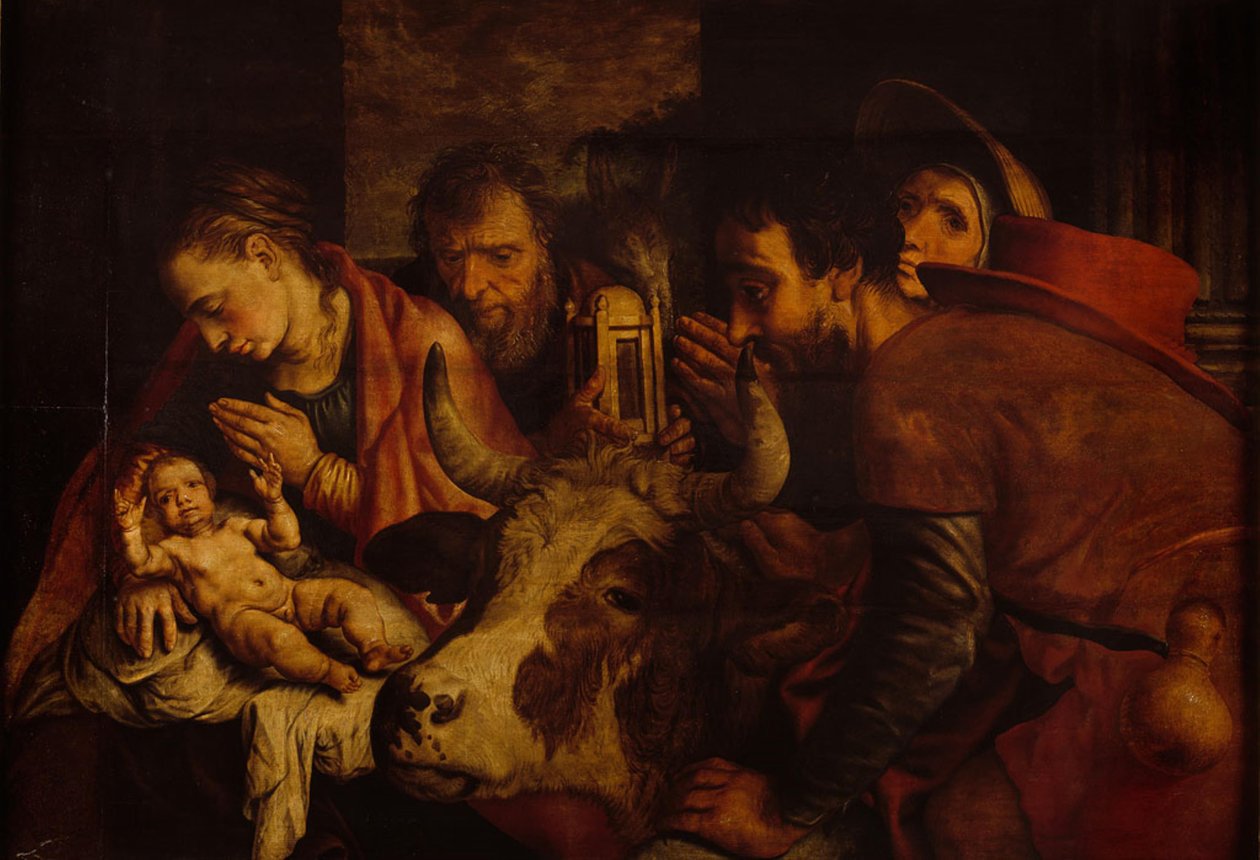 Herdarnas tillbedjan av Pieter Aertsen
