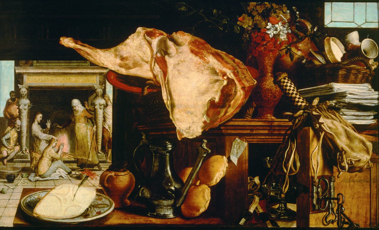 Kristus med Maria och Marta av Pieter Aertsen