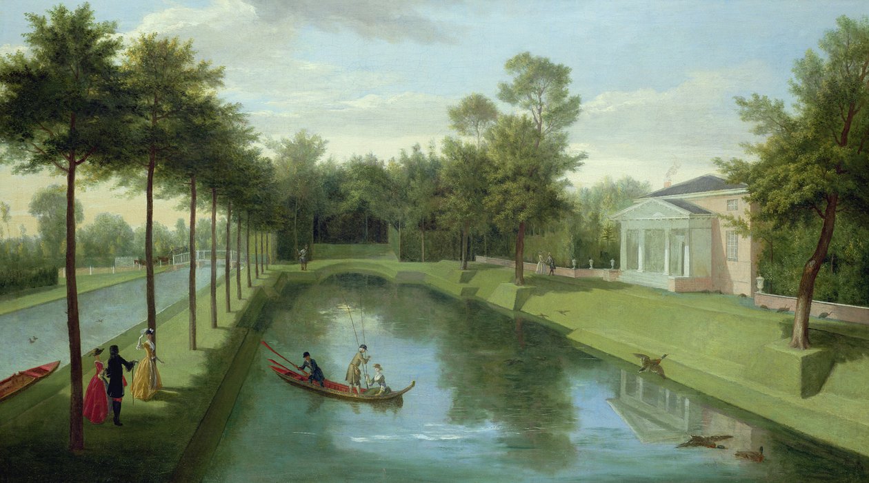The Water Gardens of Chiswick House (se även 176474) av Pieter Andreas Rysbrack