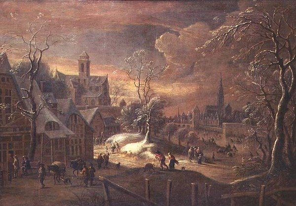 Snölandskap av Pieter Bouts