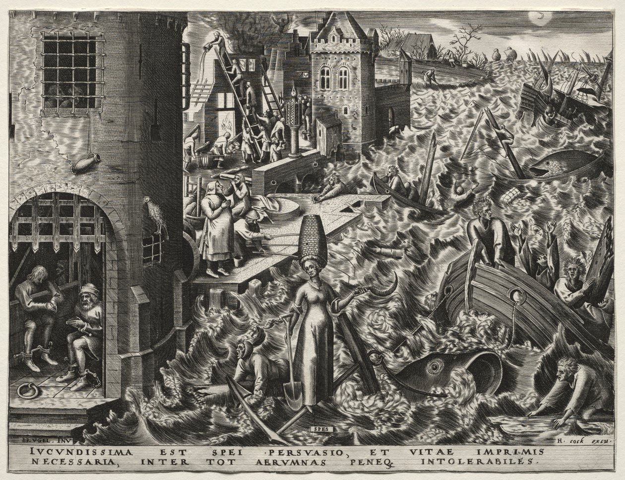 Hope, 1559. av Pieter Bruegel the Elder