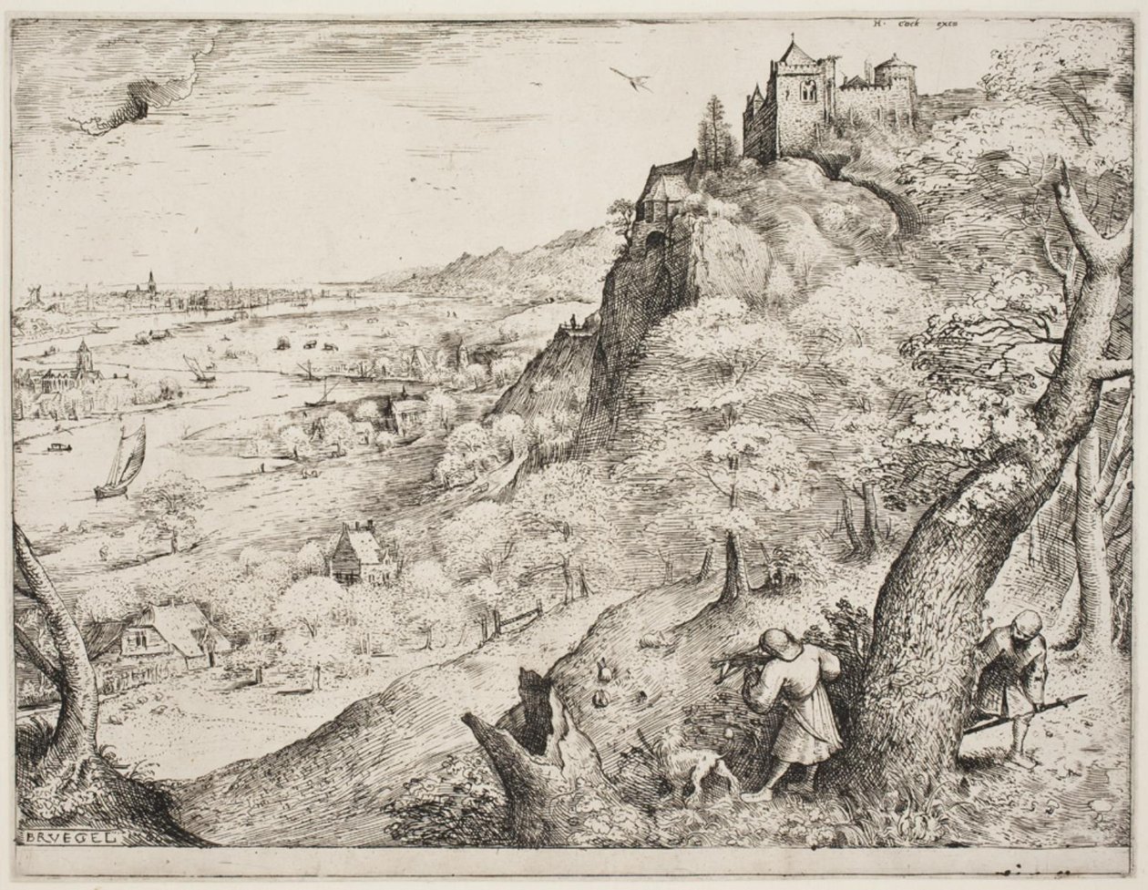 Kaninjagt av Pieter Bruegel d.Æ.