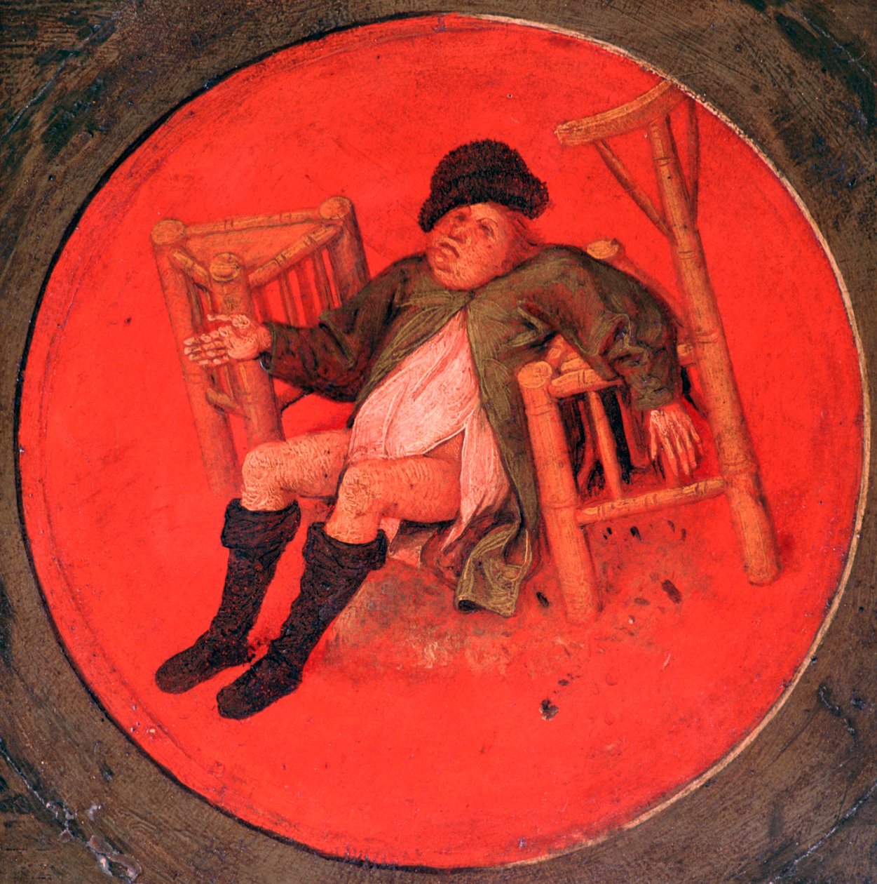 Flamländskt ordspråk, c1558-1560 av Pieter Bruegel the Elder