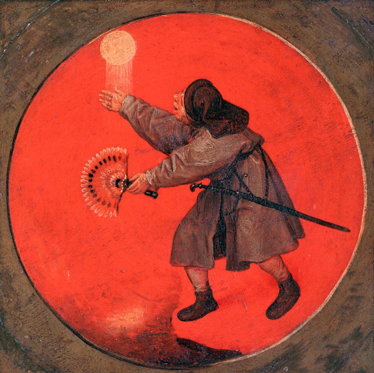 Han kan inte tolerera solen som skimrar i vattnet, c1558-1560 av Pieter Bruegel the Elder