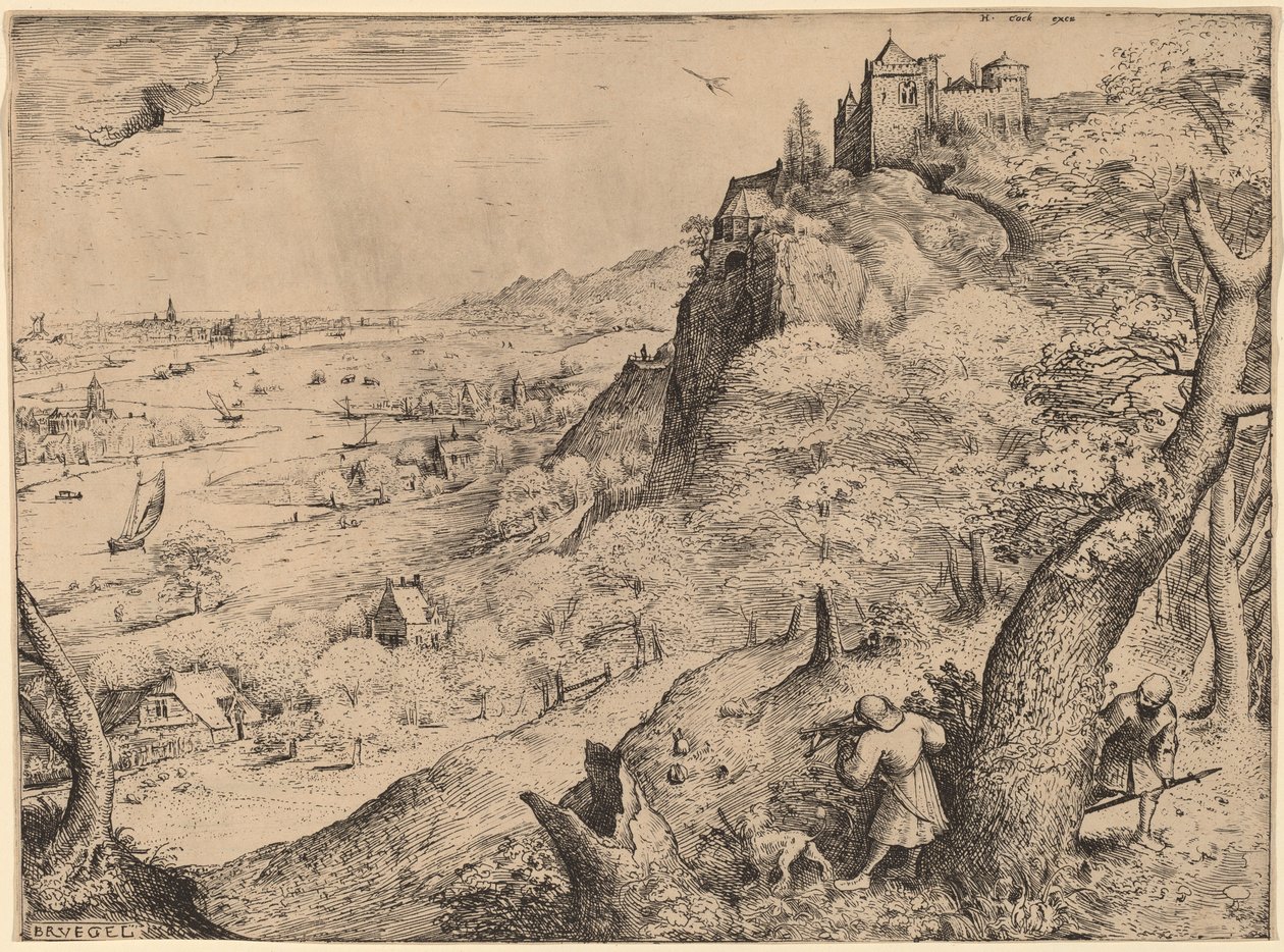 Kaninjägarna av Pieter Bruegel the Elder