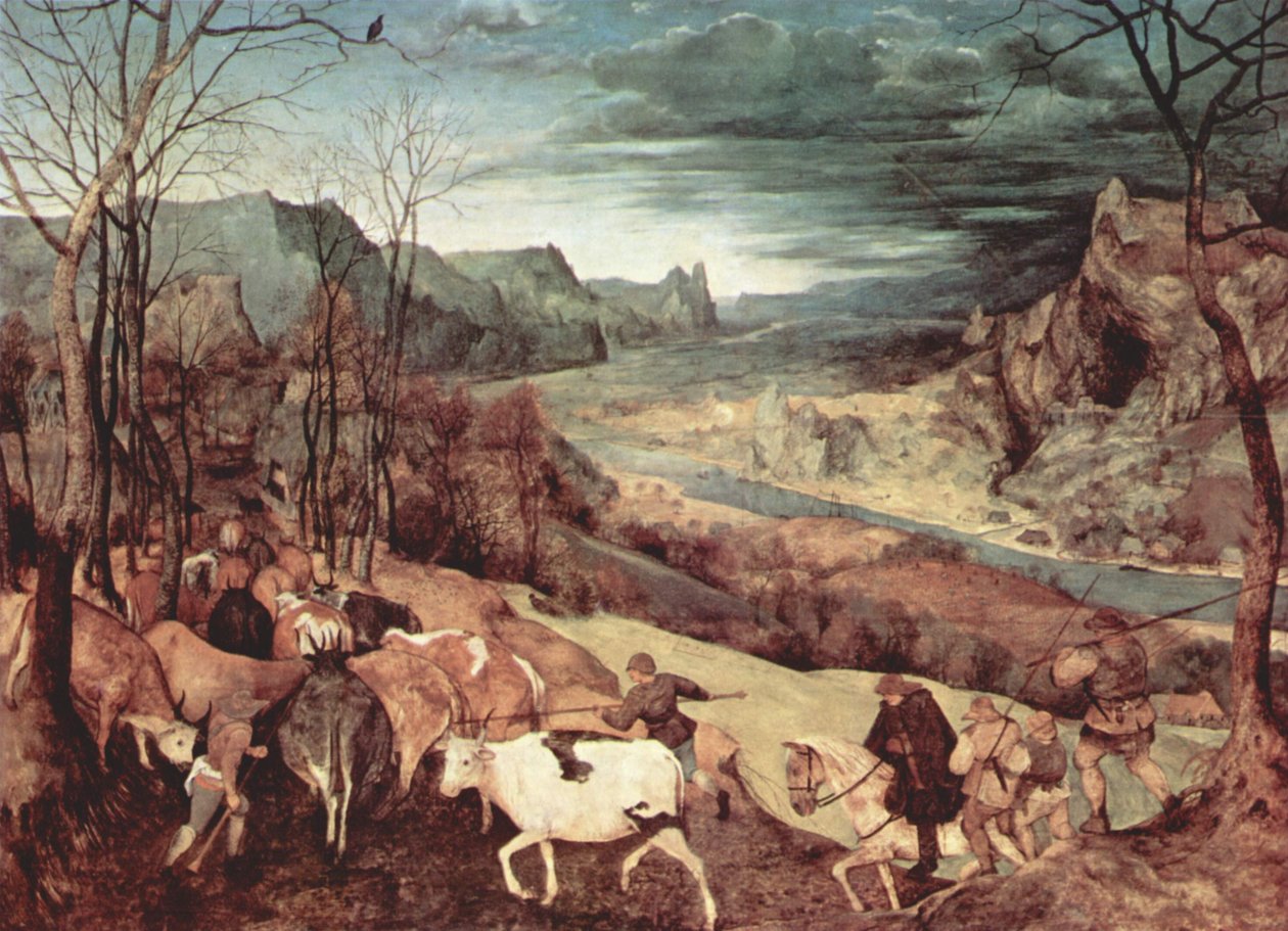 Holländska: Flockens återkomst





 (Höst ) av Pieter Brueghel the Elder