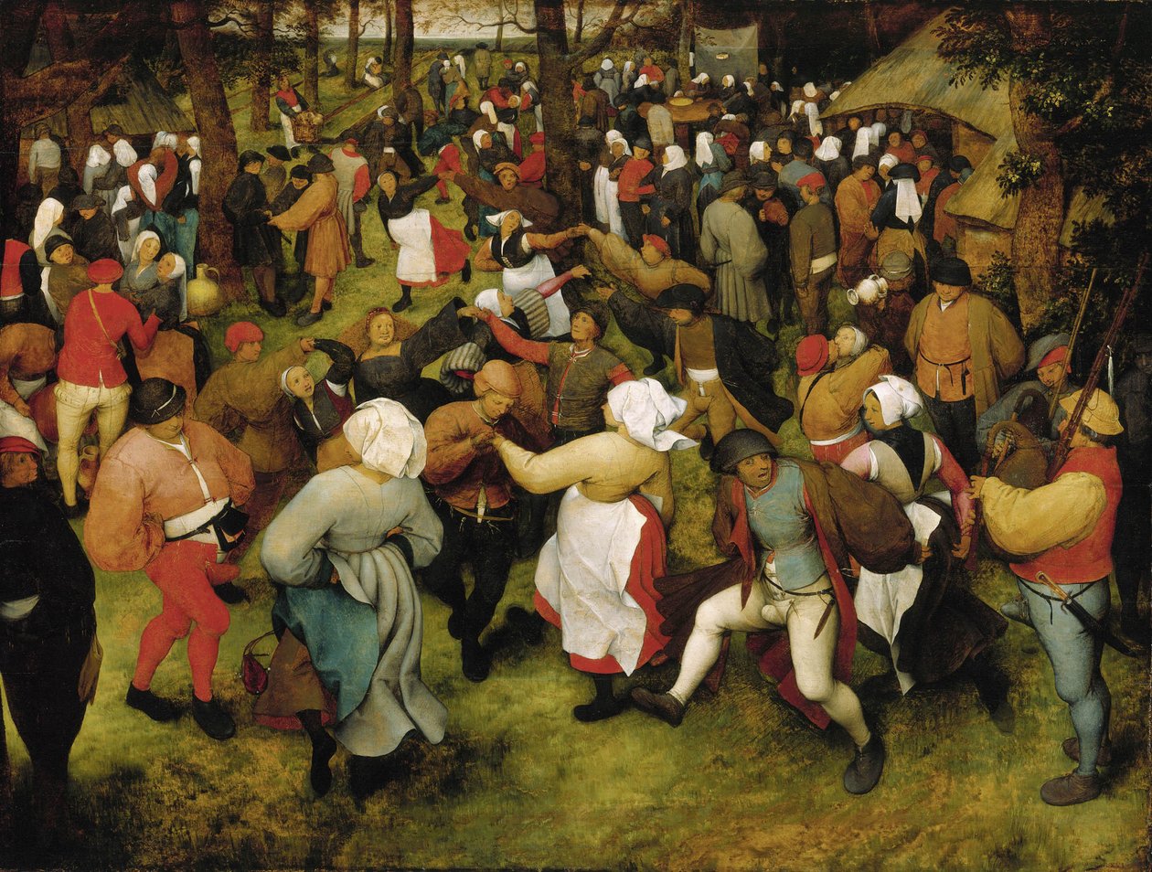 Bröllopsdansen av Pieter Brueghel the Elder