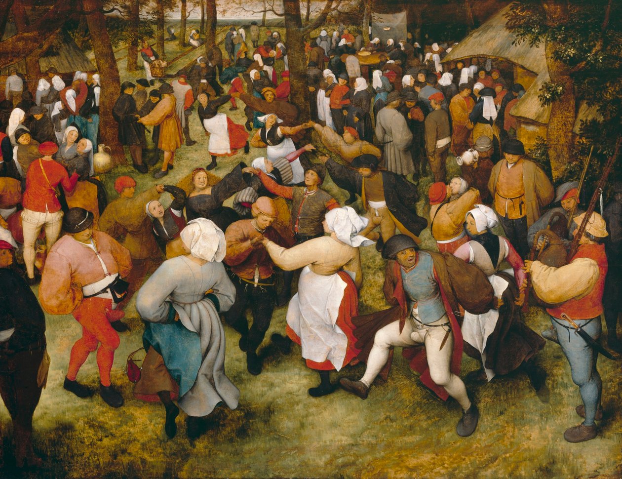 Bröllopsdansen av Pieter Brueghel the Elder