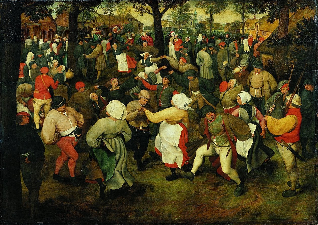 Bröllopsdansen av Pieter Brueghel the Elder