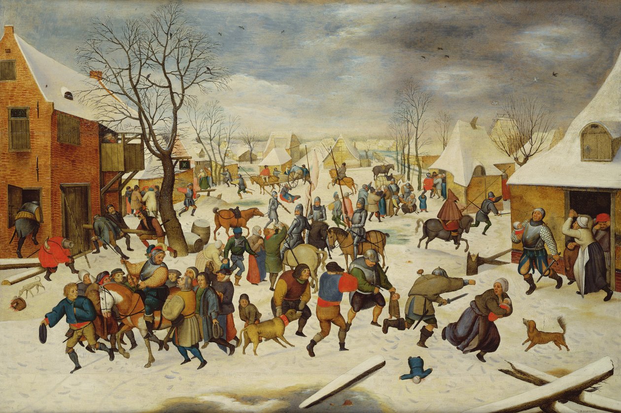 Massacre of the Innocents (inte samma sak som 10020) av Pieter Brueghel the Younger
