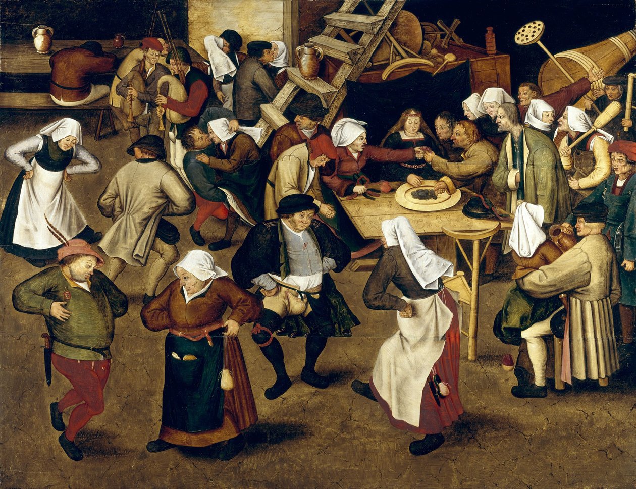Bondebröllop av Pieter Brueghel the Younger