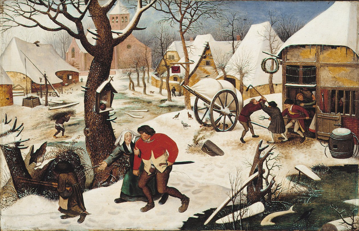 Tillbaka från värdshuset av Pieter Brueghel the Younger