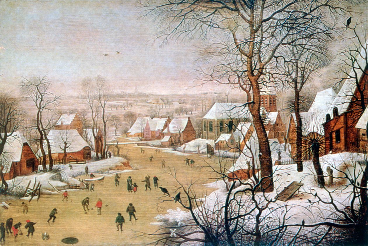 Fågelfällan, c1584-1638 av Pieter Brueghel the Younger
