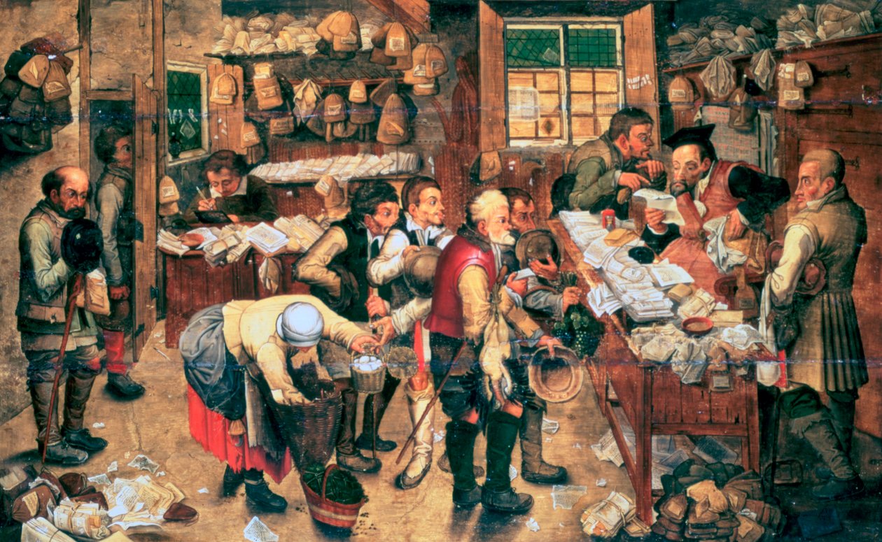 Tiondesamlaren, 1618 av Pieter Brueghel the Younger