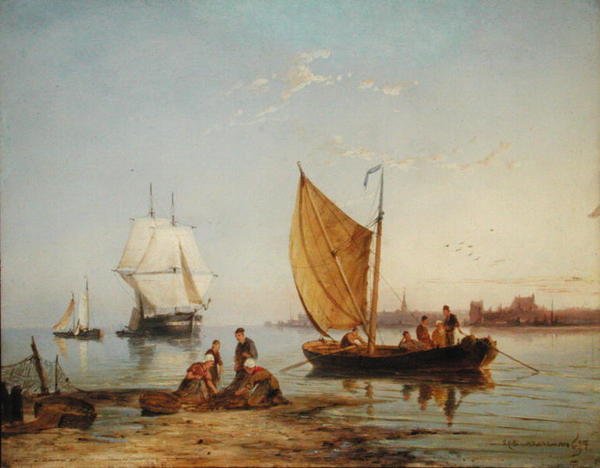 Utanför Overschie Holland av Pieter Christiaan Cornelis Dommelshuizen