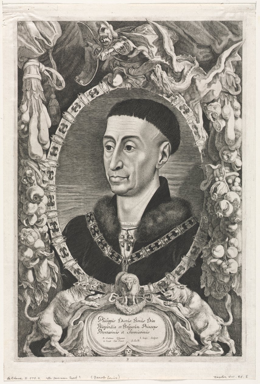 Filip den gode av Bourgogne av Pieter Claesz. Soutman