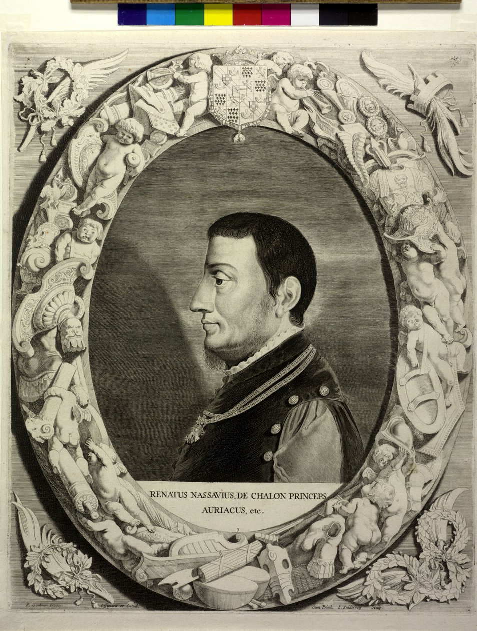 Prins av Oranien Renatus von Chalon av Pieter Claesz Soutman