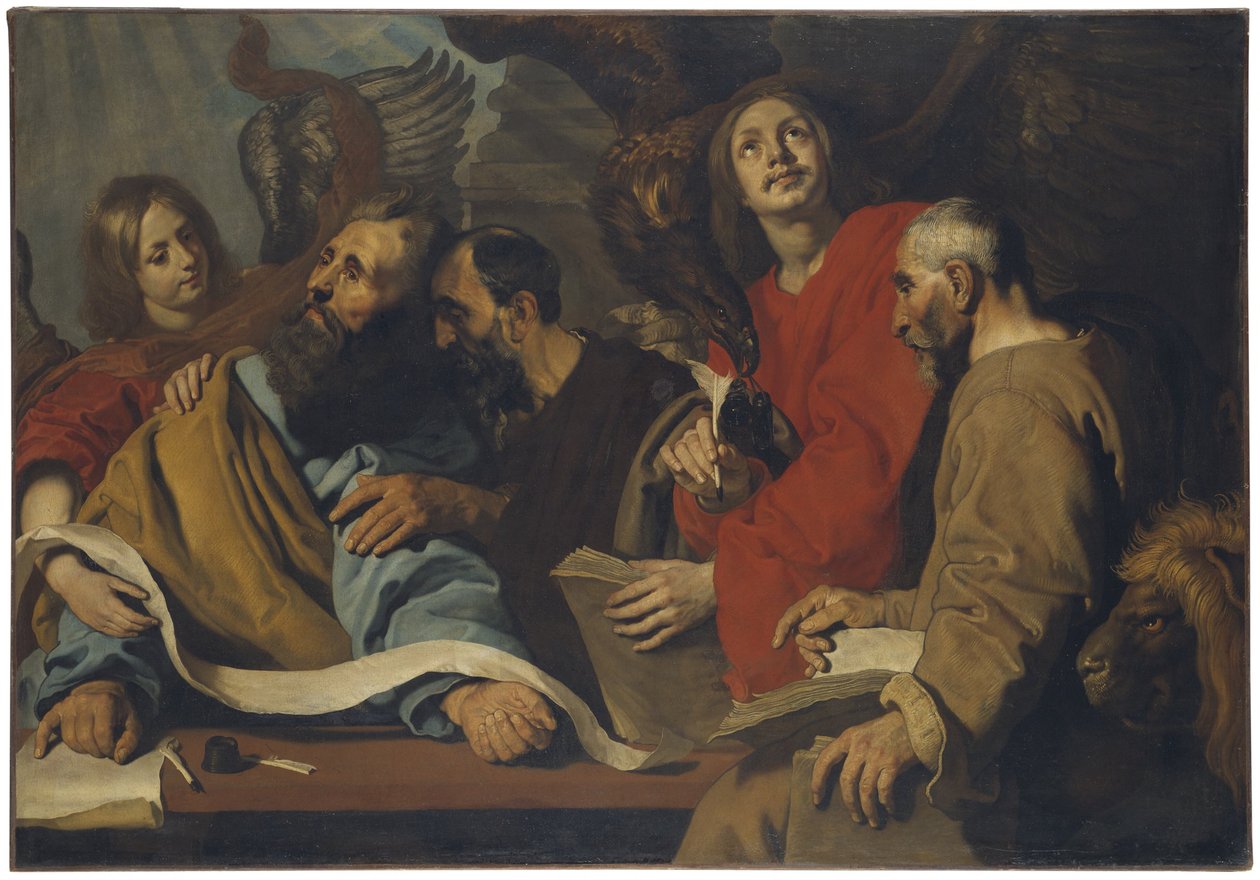 De fyra evangelisterna av Pieter Claesz Soutman