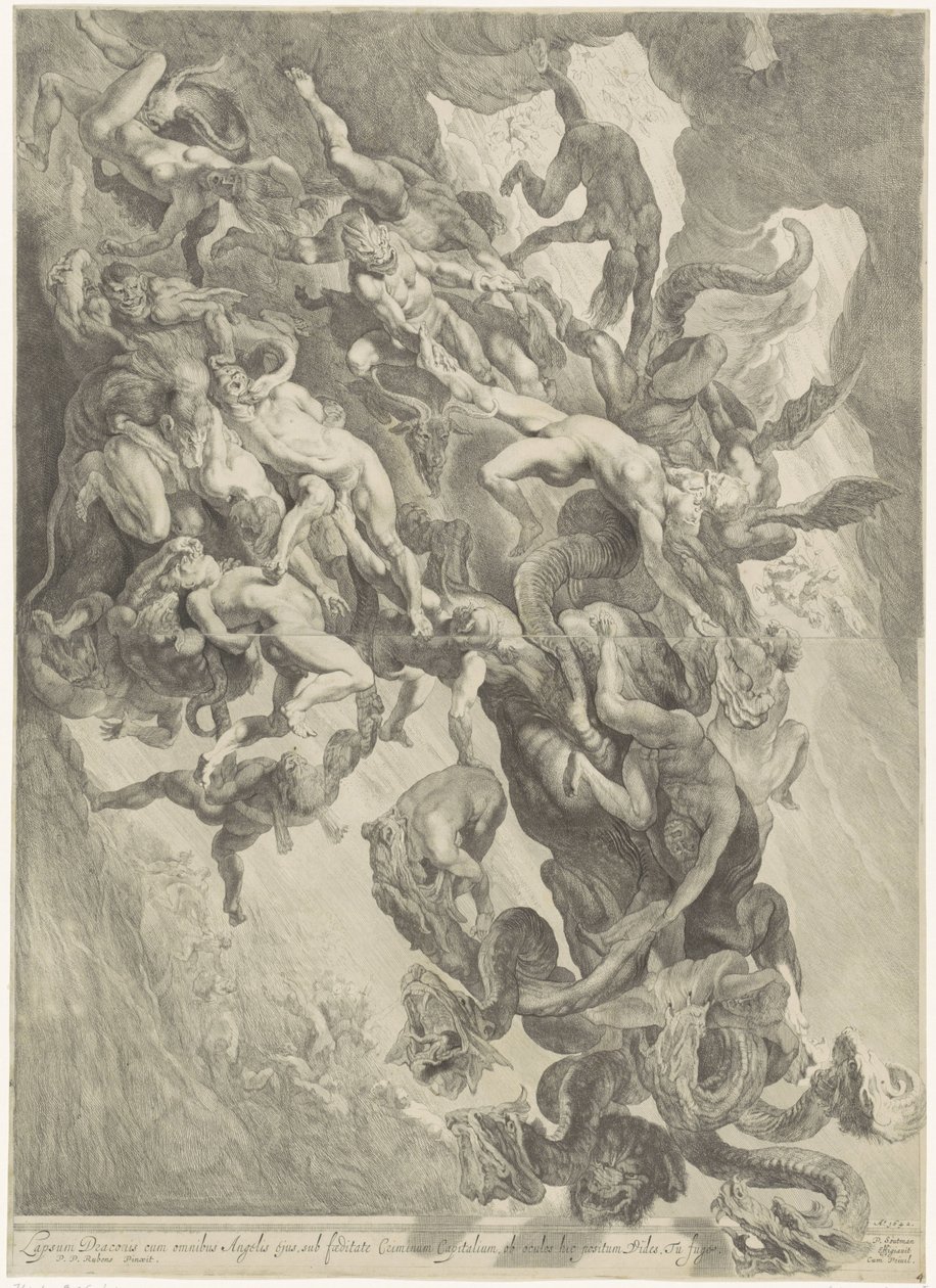 Fall of the Damned av Pieter Claesz. Soutman