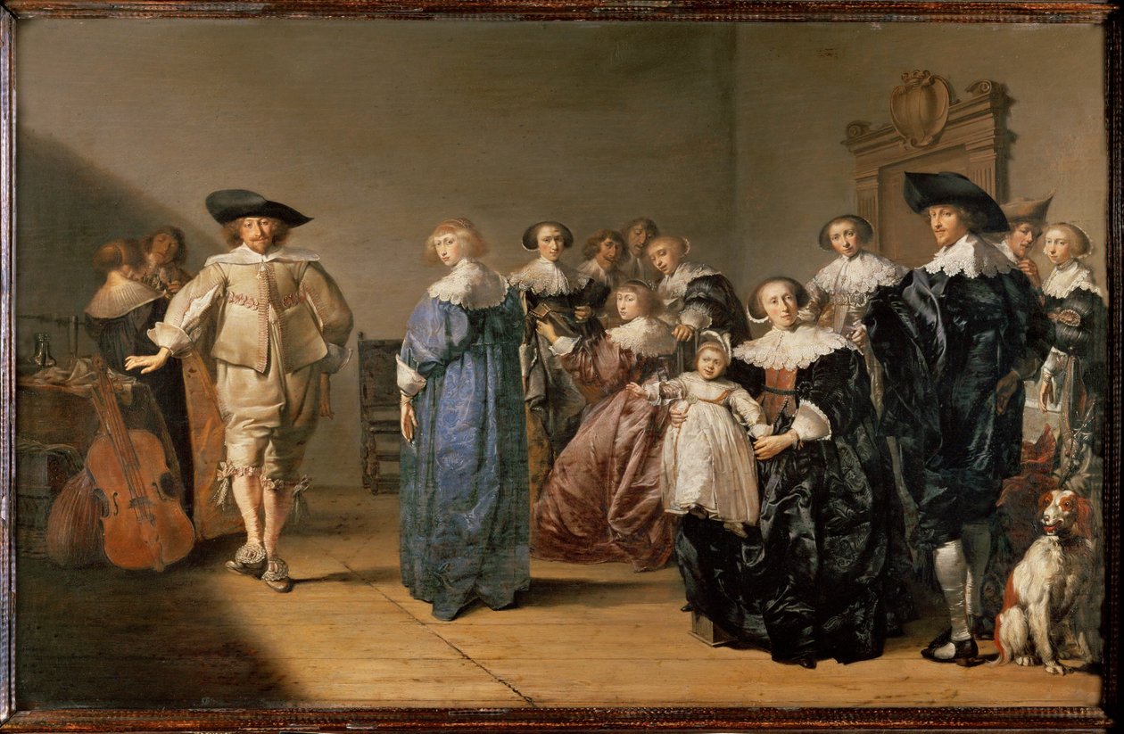 Dansande fest av Pieter Codde