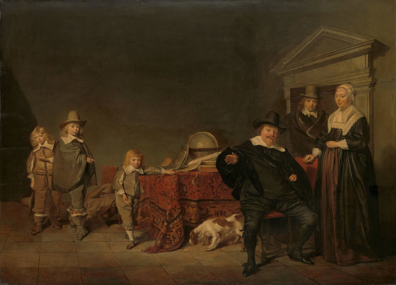 Familjegrupp av Pieter Codde