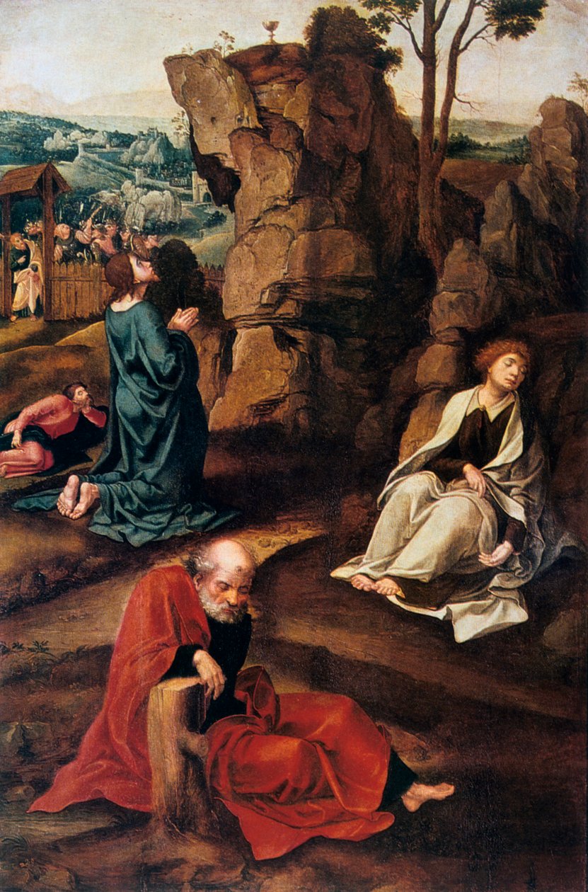 Kval i trädgården, 1527-1530. av Pieter Coecke van Aelst