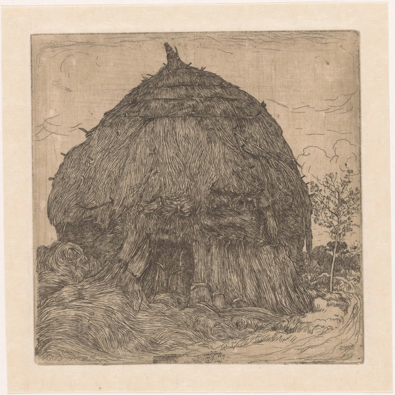 Höstack av Pieter Dupont