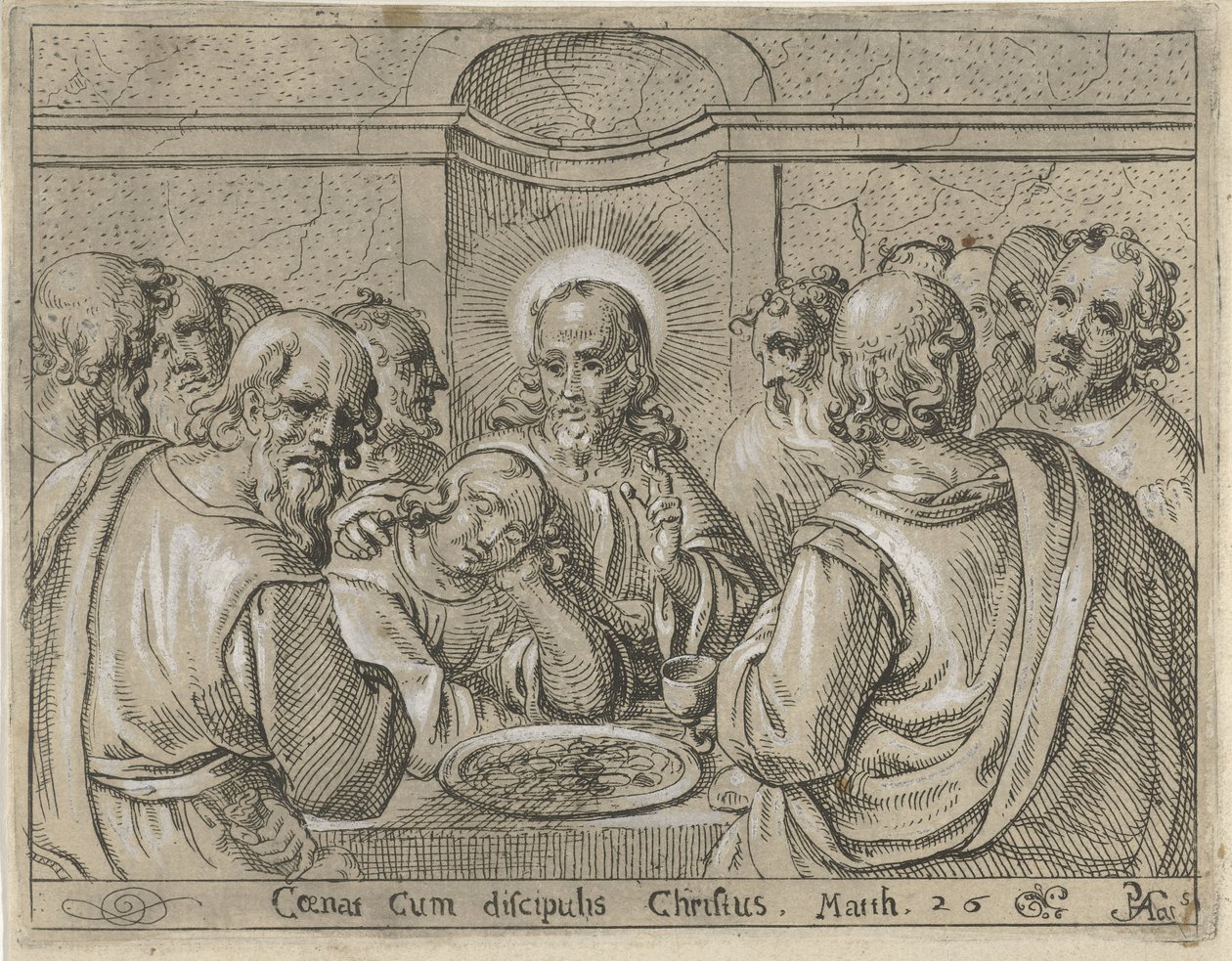 Sista måltiden av Pieter Feddes van Harlingen