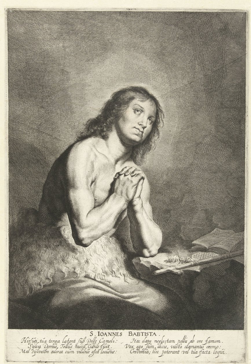 Sankt Johannes Döparen S. Ioannes Babtista (titel på objekt) av Pieter Fransz de Grebber
