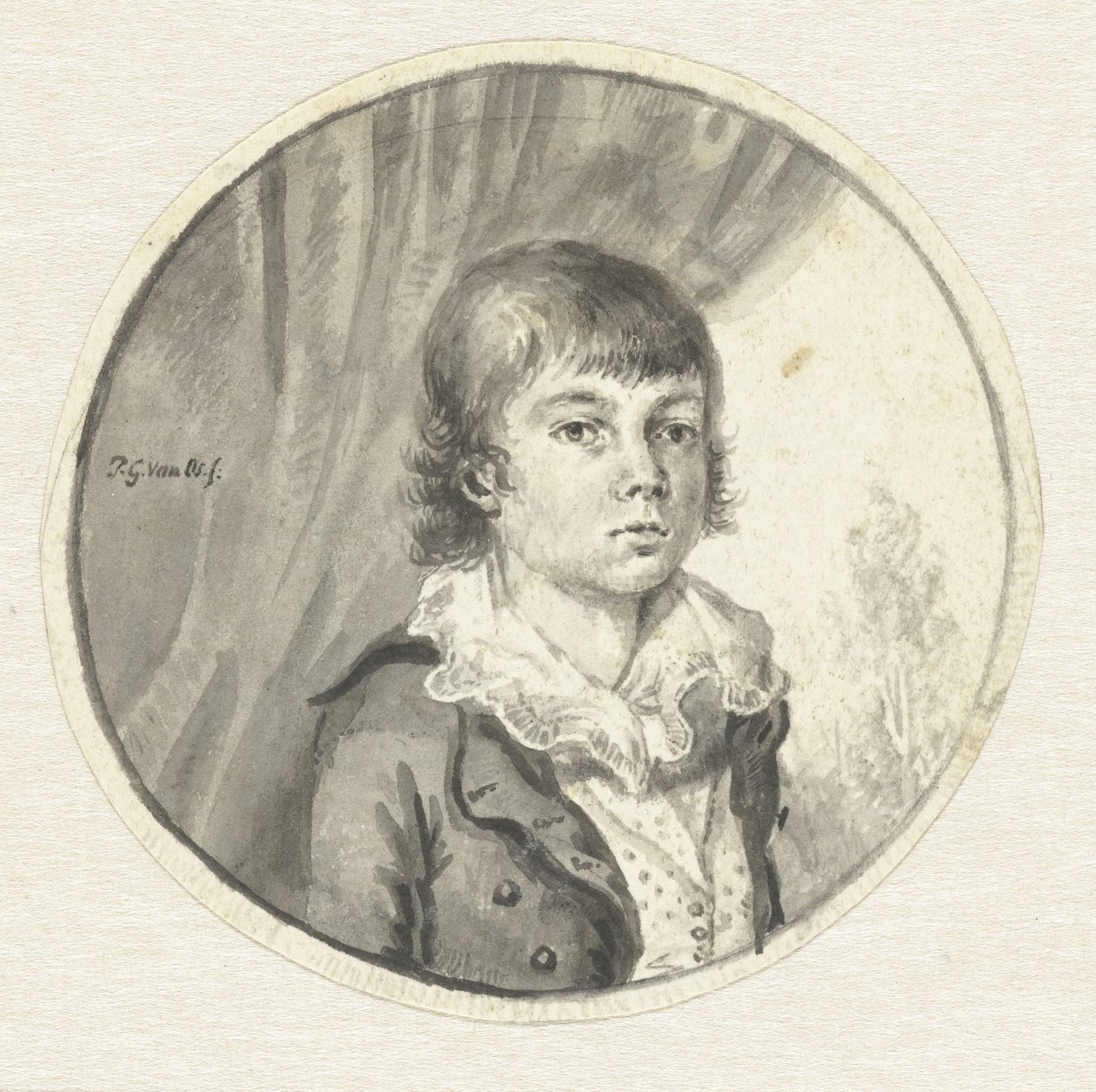 Porträtt av en pojke av Pieter Gerardus van Os