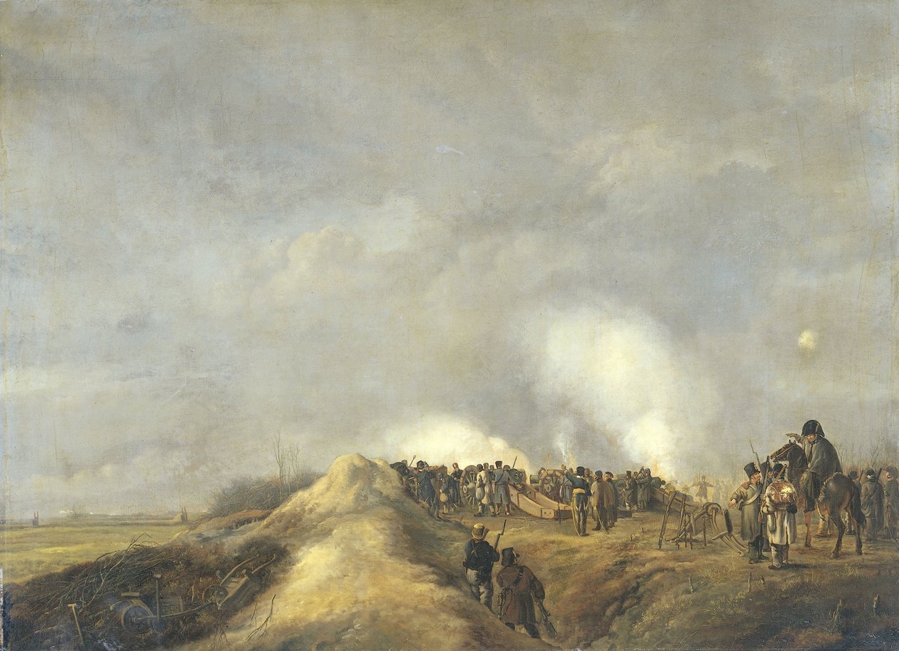 Bombardemanget av Naarden av Pieter Gerardus van Os