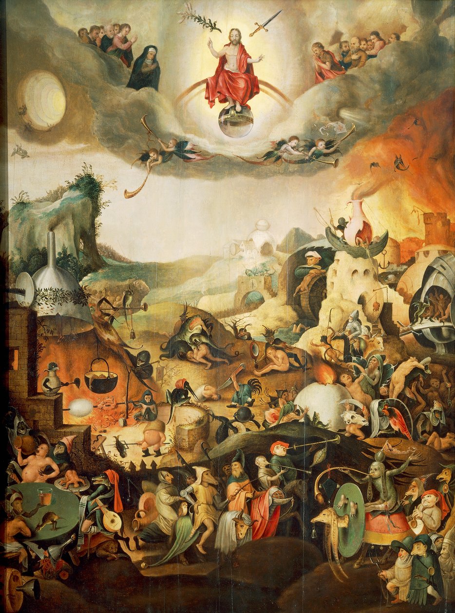 Faamasinoga Mulimuli, pe tusa o le 1554, saunia e Pieter Huys (circa 1520-1581)swed av Pieter Huys