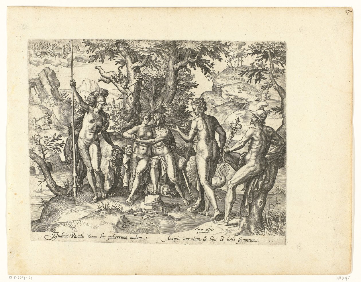 Paris dom The Trojan War (serietitel) av Pieter Jalhea Furnius