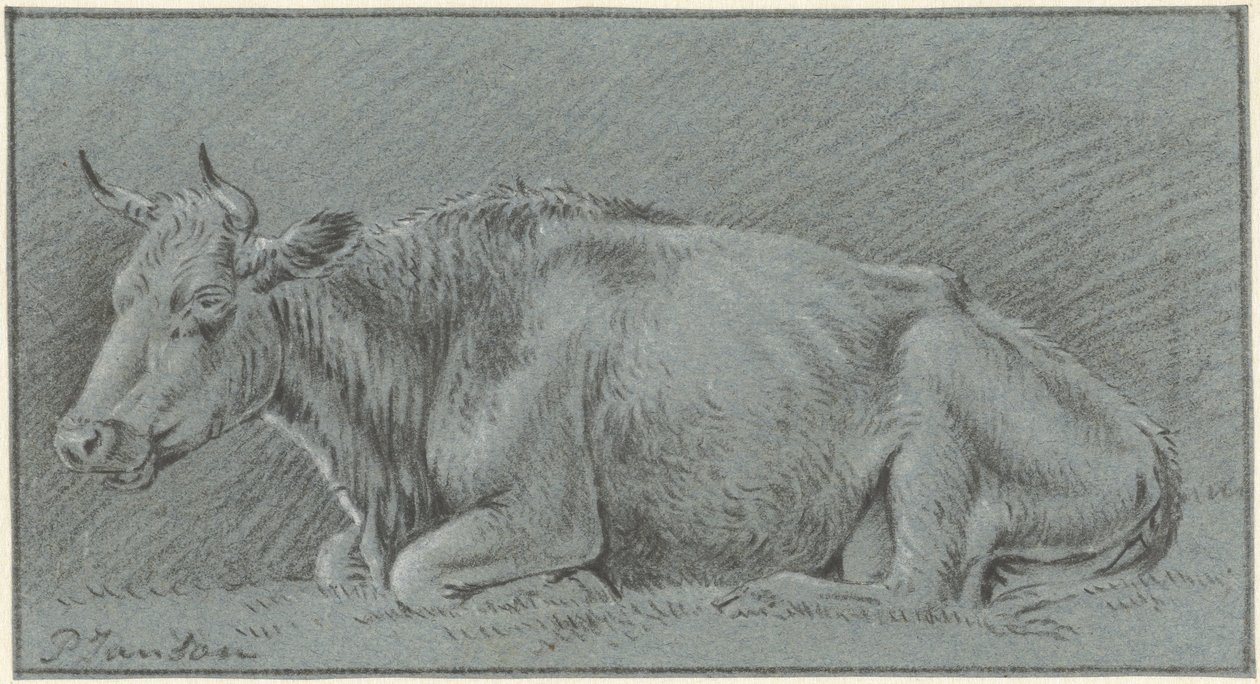 Liggande ko av Pieter Janson